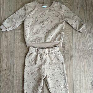 Disney Baby Winnie the Pooh Matching Set – 9M | Perfect Condition